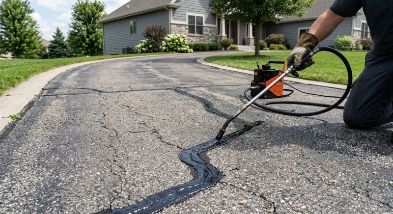 Asphalt Driveway Repair in Little Rock, AR
