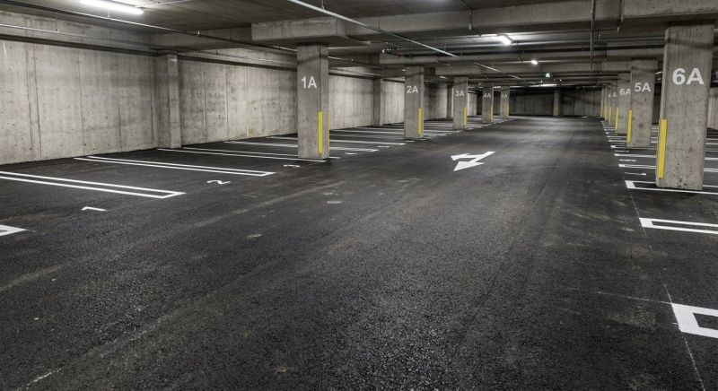 Asphalt Painting in Gwinnett County, GA