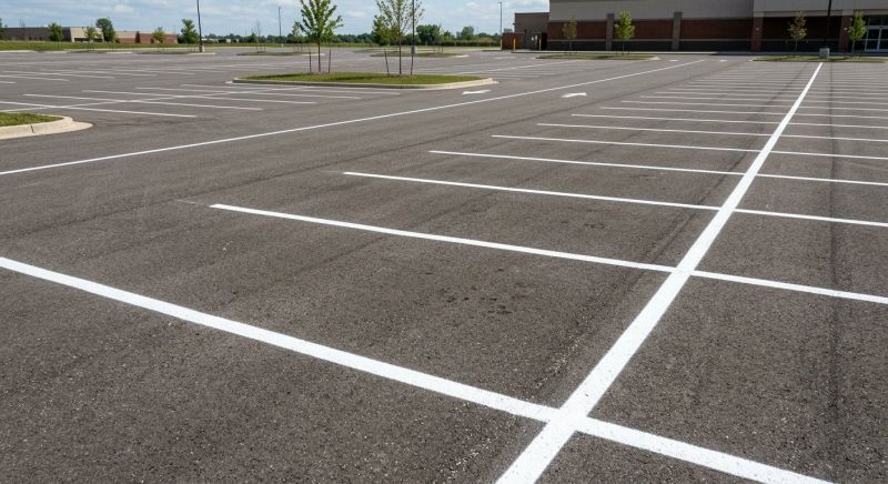 Asphalt Painting in Gwinnett County, GA