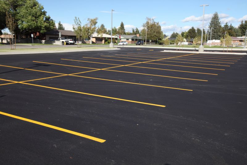 Asphalt Painting in Palm Springs, CA