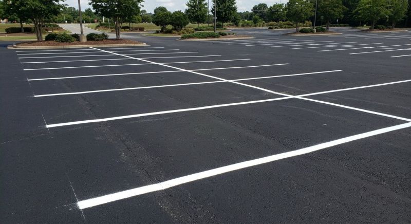 Asphalt Striping in Houston, TX