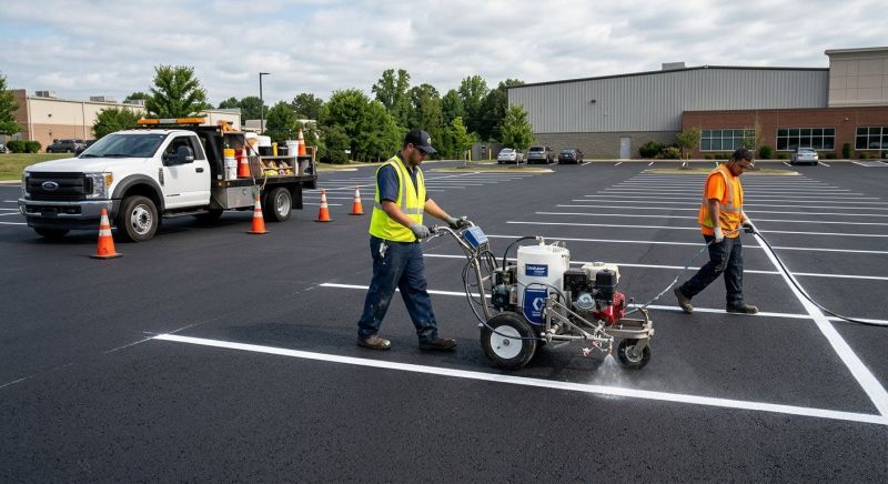 Commercial Asphalt Painting in Temecula, CA