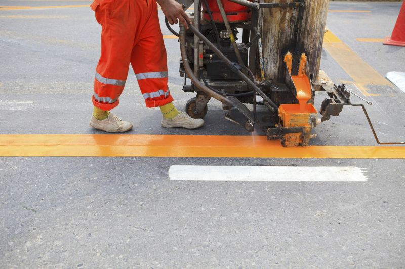 Concrete Striping Cost Overview — Cost of Concrete Striping