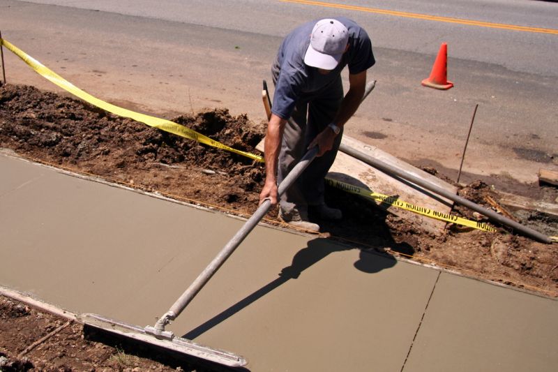 Concrete Striping Cost Overview — Cost of Concrete Striping