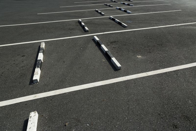 Completed Parking Lot Striping