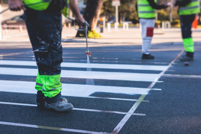 Crosswalk Marking Service in Katy, TX