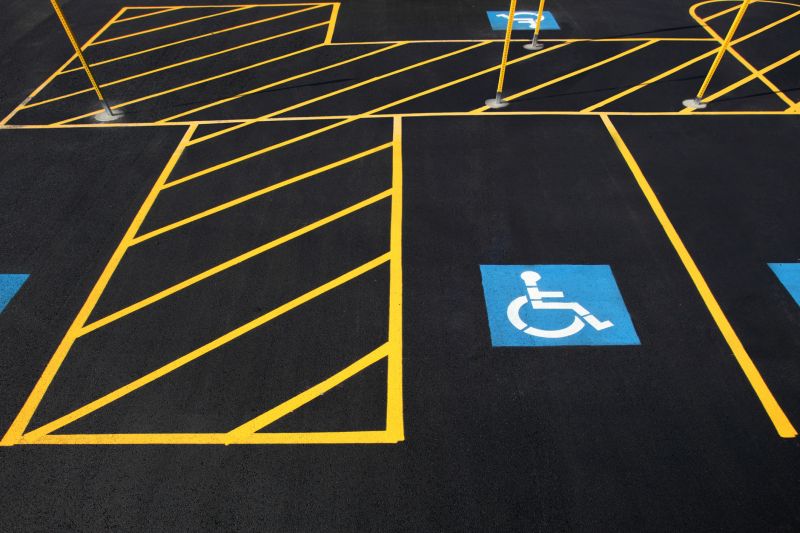 Disability Parking Marking in Houston, TX