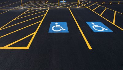 Disability Parking Marking in Houston, TX