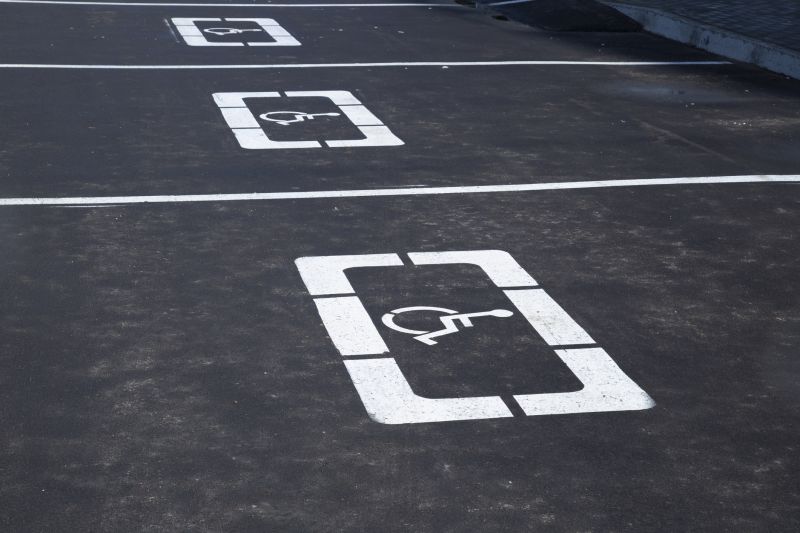 Disability Parking Marking in Acworth, GA