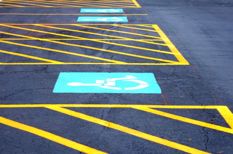 Disability Parking Marking in Temecula, CA