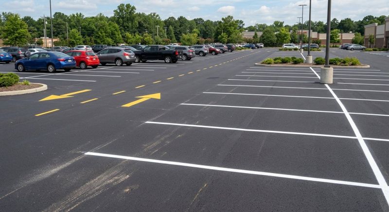 Parking Area Striping in Orange County, CA
