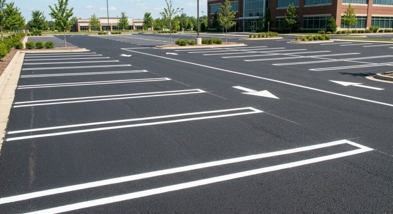 Parking Line Painting in Houston, TX
