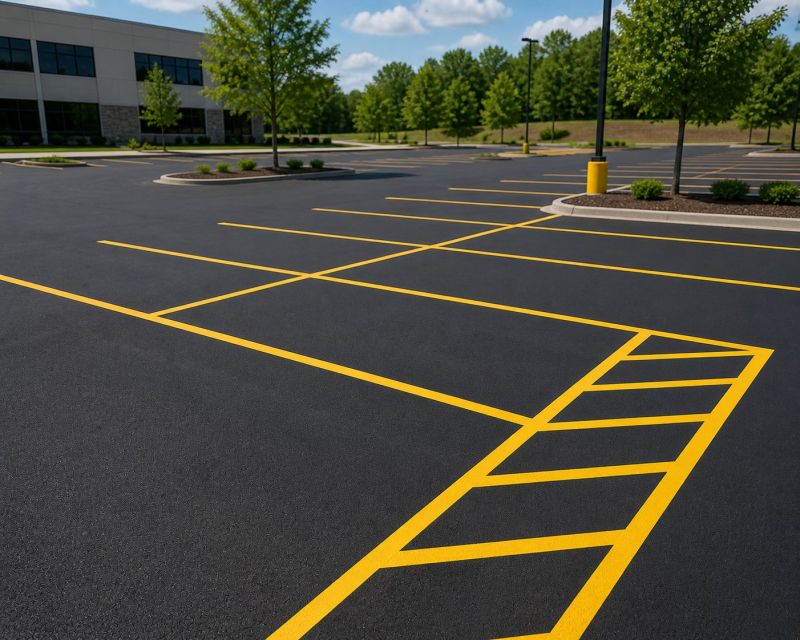 Parking Line Painting in Acworth, GA