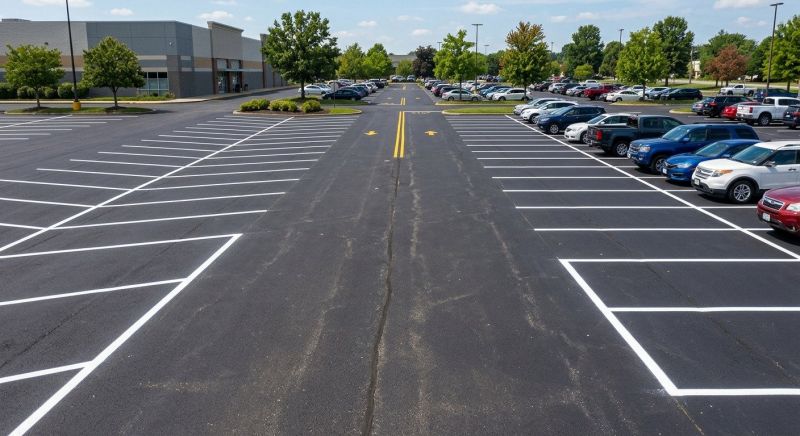 Parking Lot Marking Service in Canton, GA