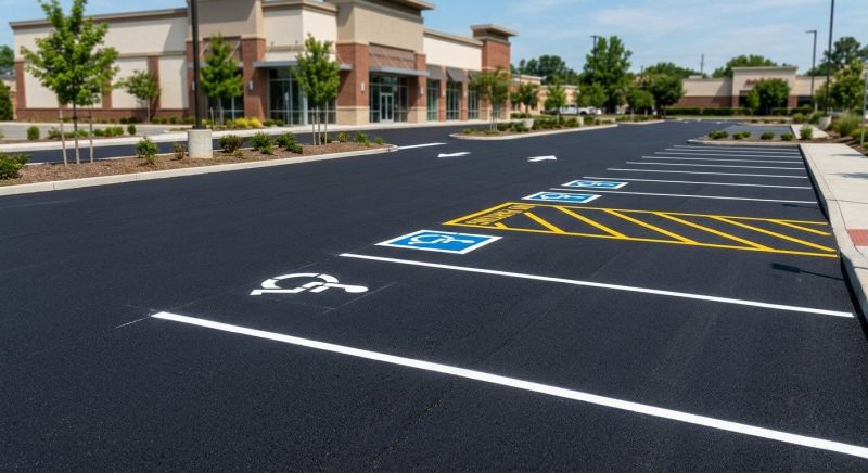 Parking Space Marking in Hilton Head Island, SC