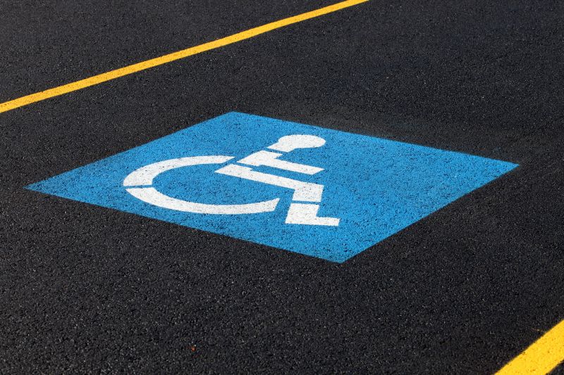 Parking Space Marking in Savannah, GA