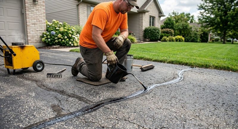Road Crack Repair in Savannah, GA