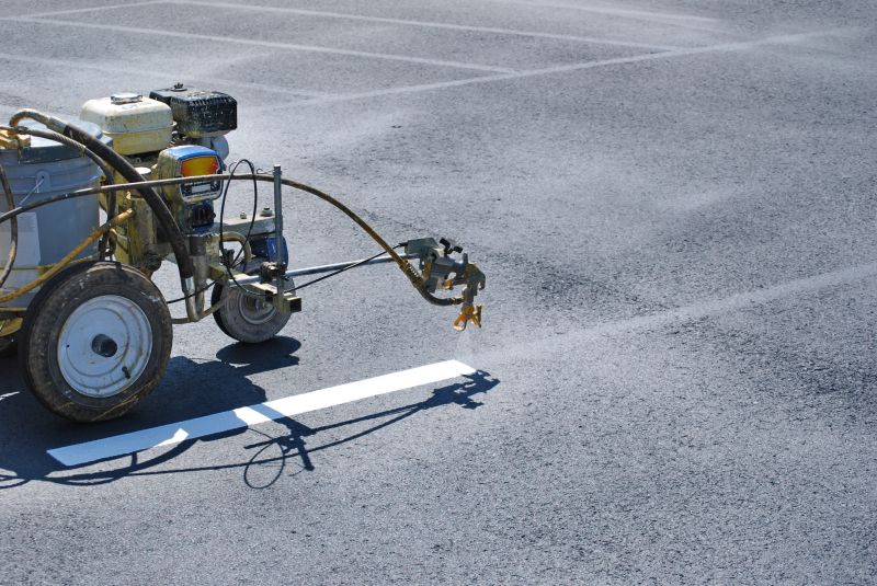Equipment used for striping