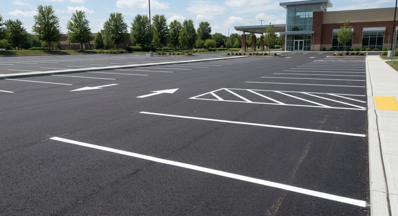 Asphalt Painting in Canton, GA