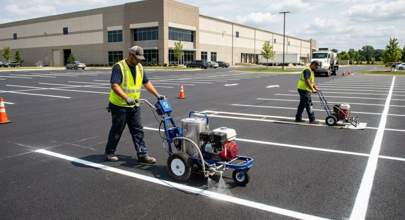 Asphalt Striping in Temecula, CA