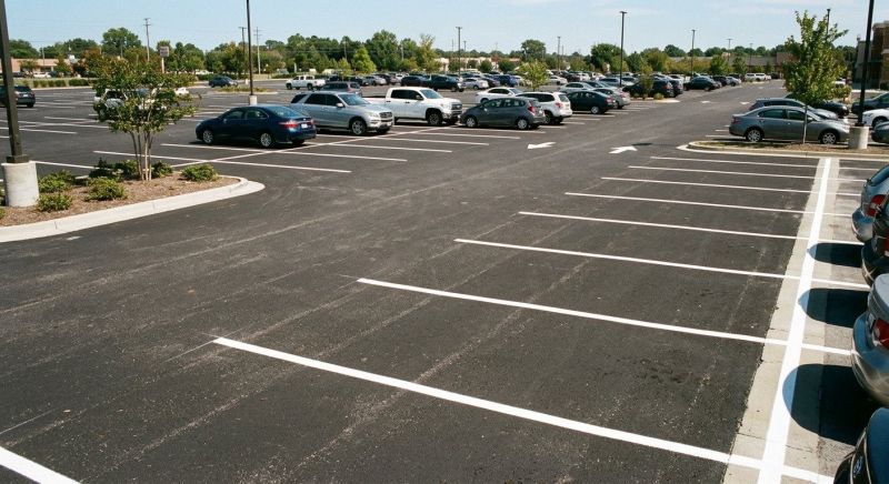 Church Parking Lot Striping in Katy, TX