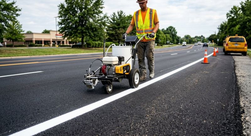 Pavement Striping Service in Hilton Head Island, SC